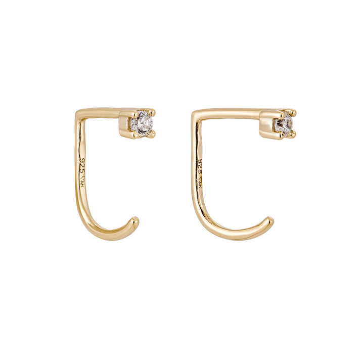 Classic CZ Hug Stud