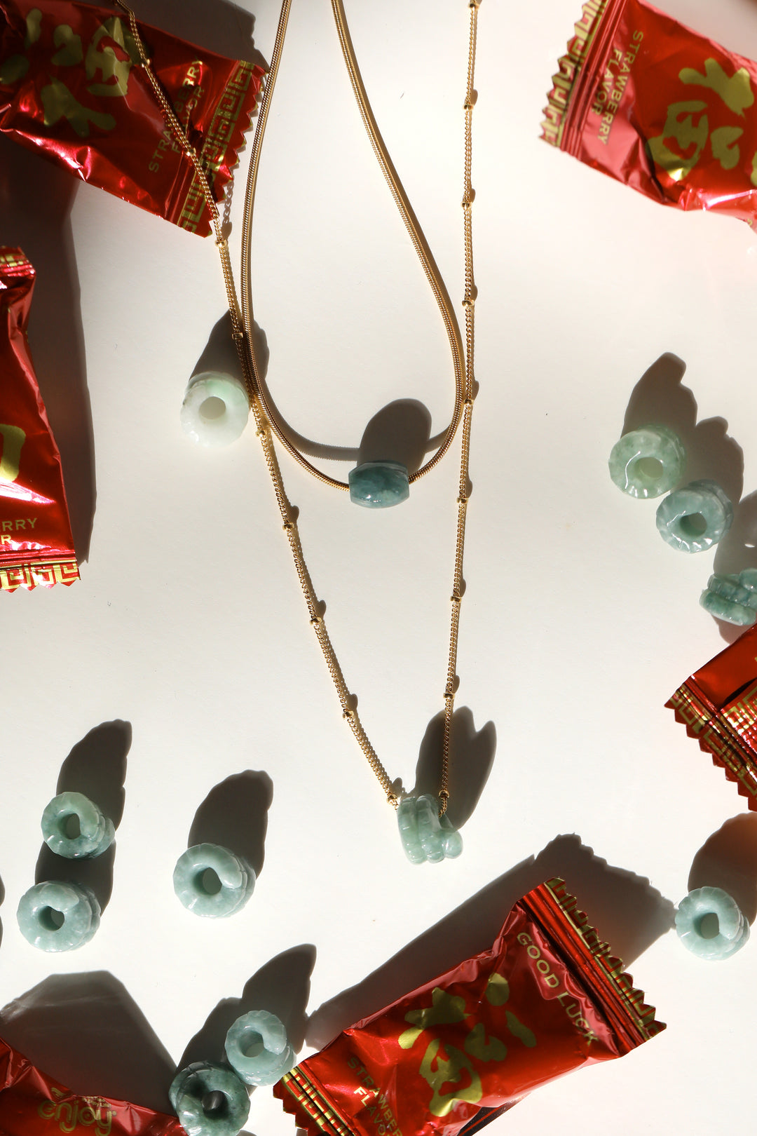 Year of The Snake Jade Necklace