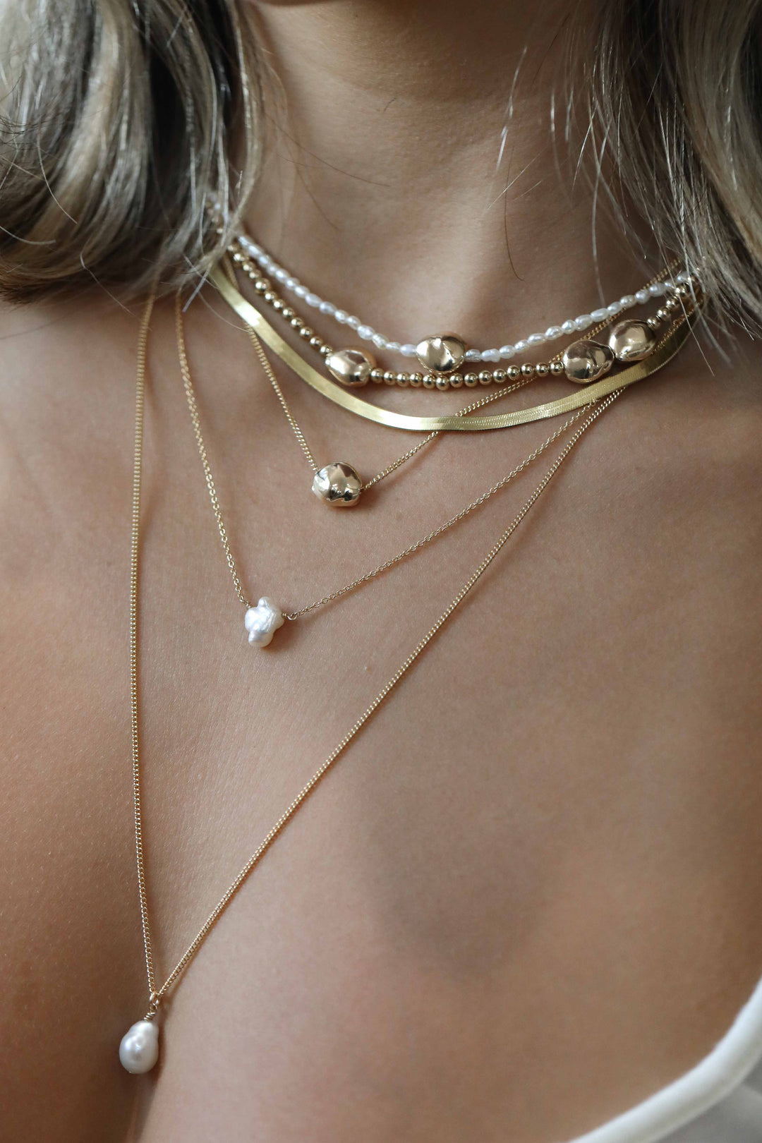 Mimi Pearl Necklace
