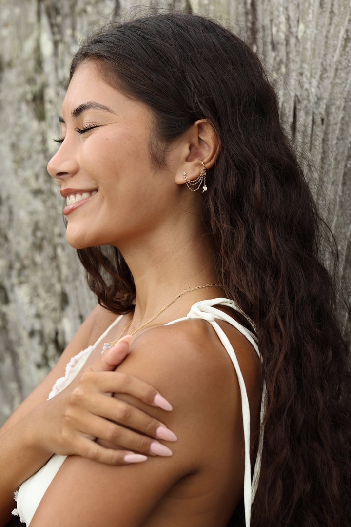 Puakenikeni Stud + Cuff