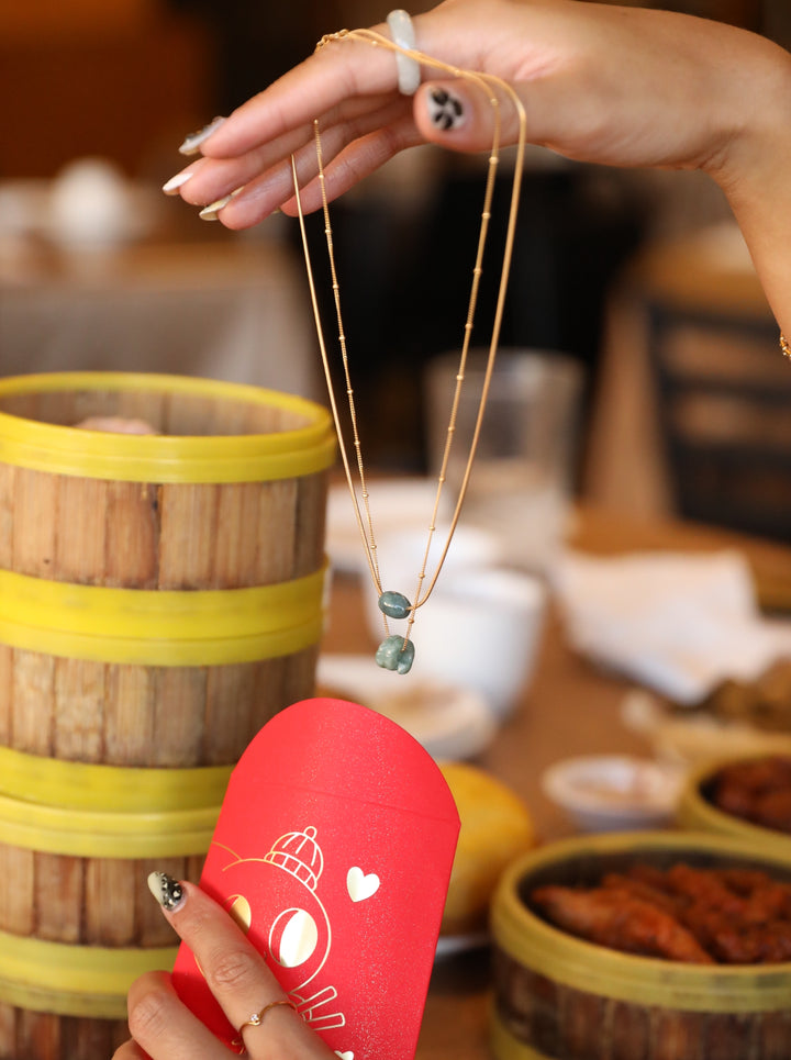 Year of The Snake Jade Necklace