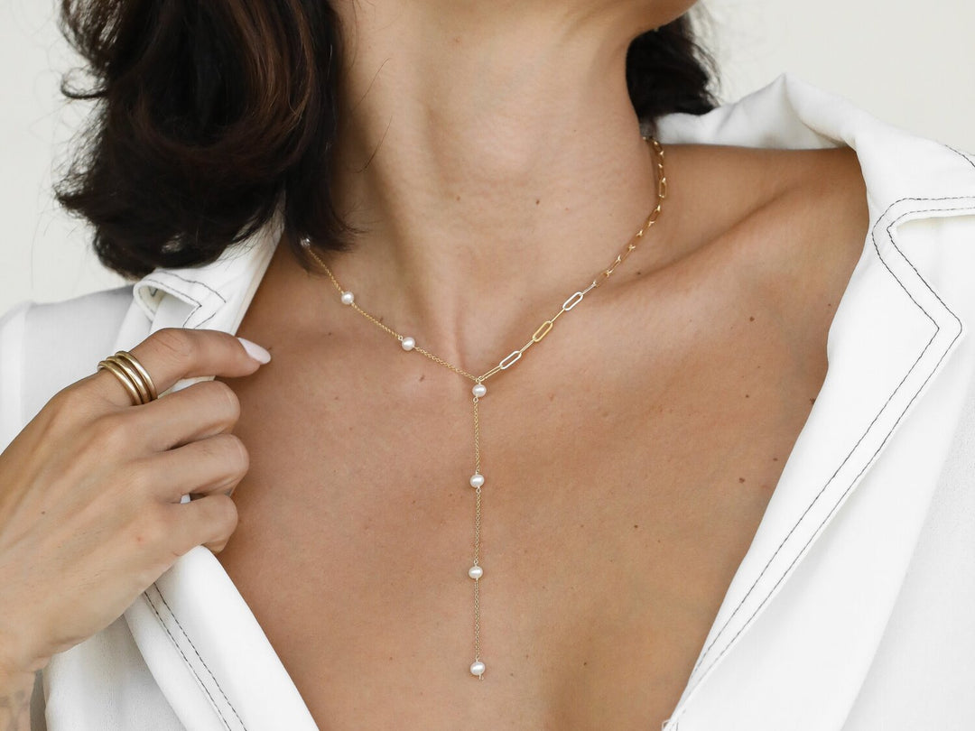 June Y-Drop Necklace