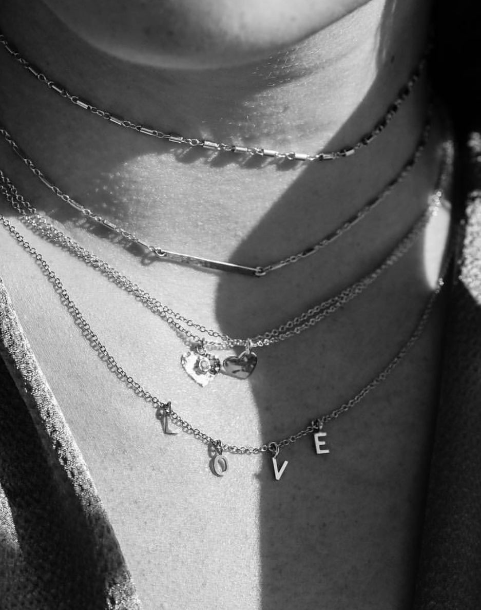 Custom Multiple Initial Necklace